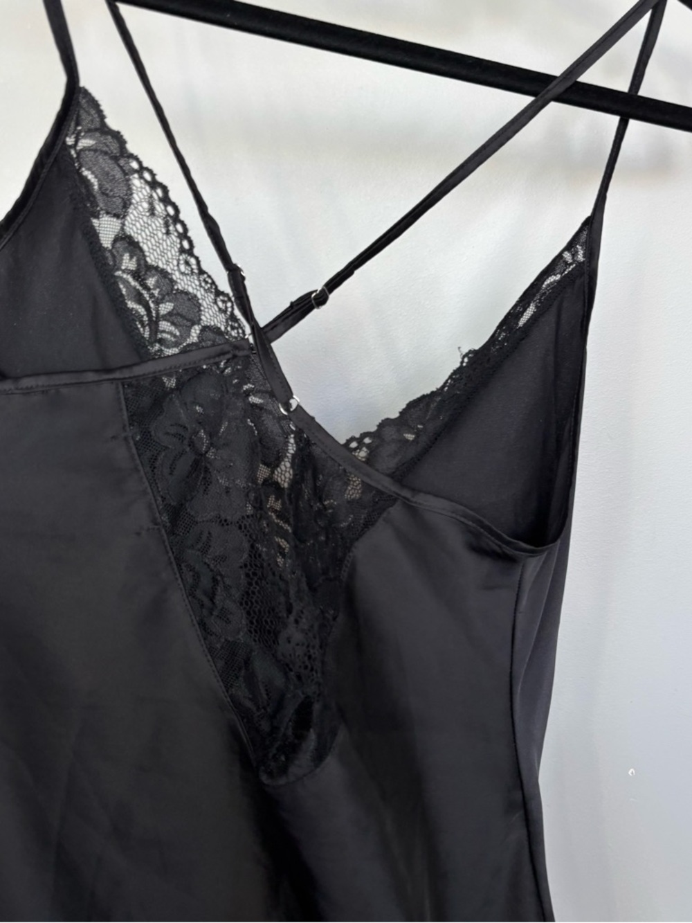 Avid Love Black Slip‎ Dress Size M - Picture 8 of 10